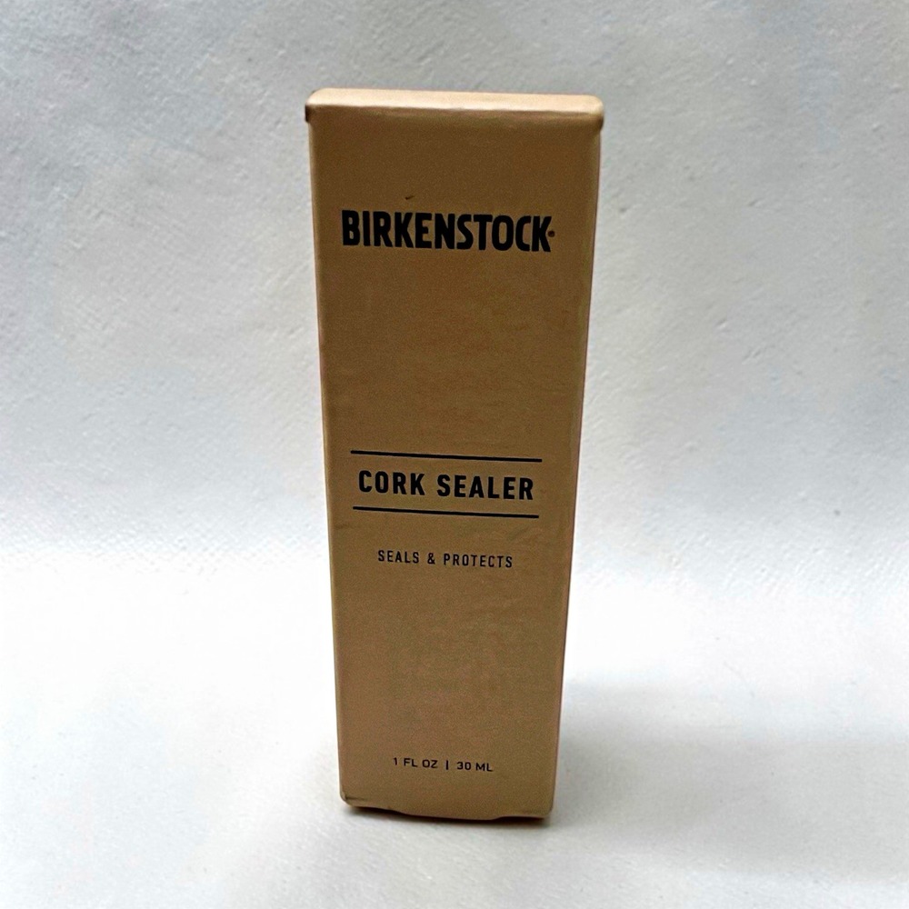Birkenstock Shoe Conditioner Cork Sealer Seals & Protects 1 fl oz (30 mL)
